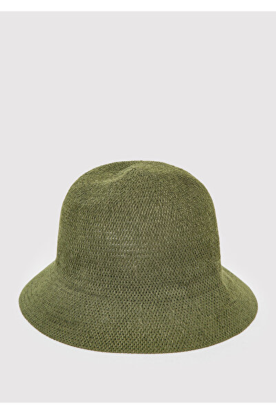 Mavi Khaki Straw Bucket Hat 1910080-27150