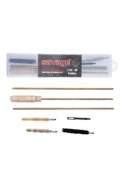 Genel Markalar Tüfek Harbi Takımı - Temizleme Seti - Savage - 36 CL / 7,62 MM...