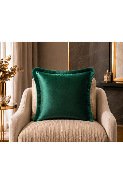 Fabricland Husă de pernă decorativă exclusivă, importată, din atlas, de culoa...