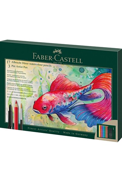 Faber Castell Set 17 creioane colorate A. Durer și accesorii