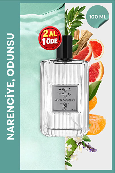 Aqua Di Polo 1987 Gran Paradiso EDP Erkek Parfüm 100 ml | Narenciye, Odunsu |...