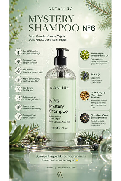 alyalina Aly Mystery Shampoo Bıttım Complex 500 ml