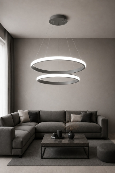AvizeGO Rizon 2’li LED Sarkıt Avize