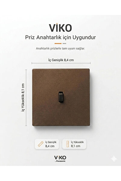 Bedoris Nostaljik Priz Anahtar Çerçevesi *BRONZ