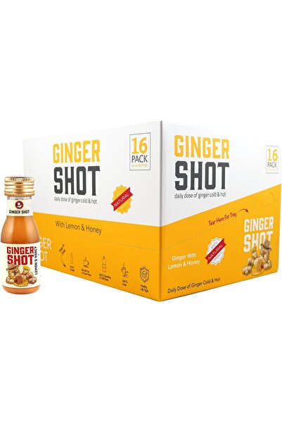 Ginger Shot |   مشروب الزنجبيل الفاخر |   عسل الزنجبيل الطبيعي
