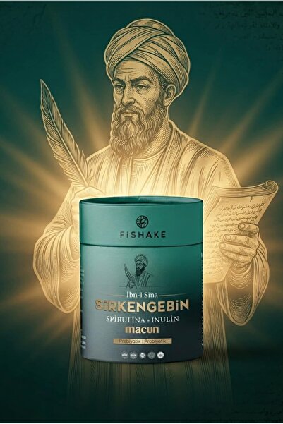 FiShake İbn-i Sina Sirkengebin Form Macunu Spirulina ve İnülin Destekli 240 gr