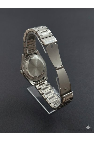 MAC CENTER Steel Men's Wristwatch-Gift Package Made-Steel Men's Wristwatch-Steel Cord-Patek Model