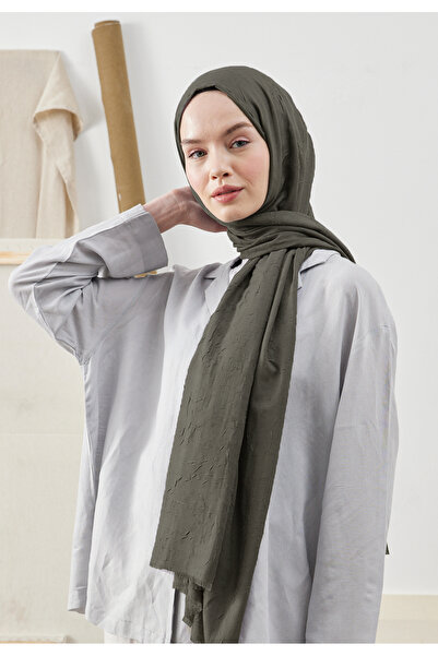 Freshscarfs Antrasit Bambu Şal