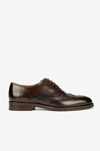Serhat Özköroğlu Lfr-P0400 - Acma Classic Shoes with Bags Brown