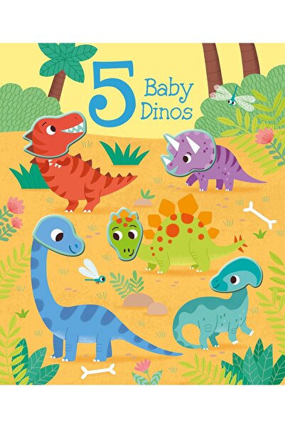 North Parade Children's book, NPP, 5 Baby Dinos: A Counting Sound Book, 3+ years