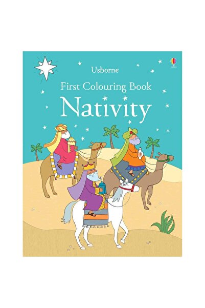 Usborne Prima carte de colorat Prima carte de colorat Nașterea Domnului