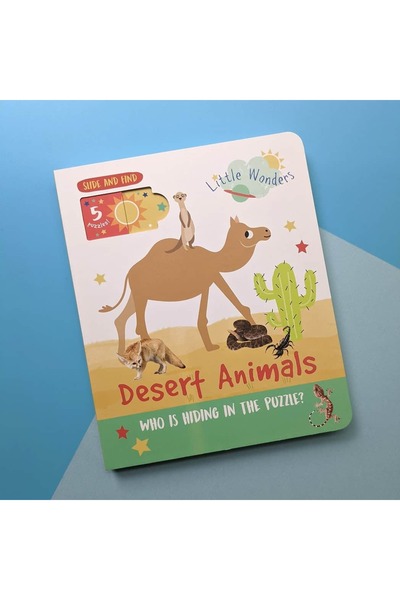 North Parade Publishing Carte pentru copii - Cărți glisante cu puzzle Little ...
