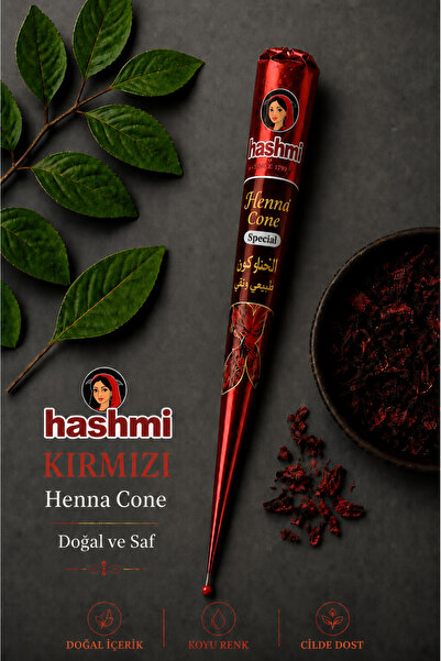 hennadibace Kırmızı Hint Kınası - Red Henna Cone Tattoo Henna Stencil - Geçic...