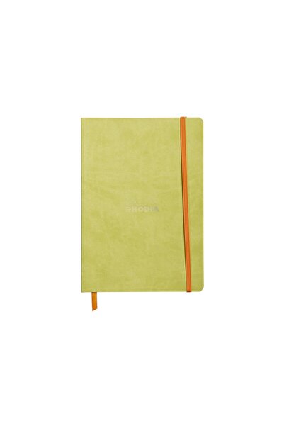 Rhodia Agendă nedatatată A5+ 16 x 21 cm RhodiaRama verde anason