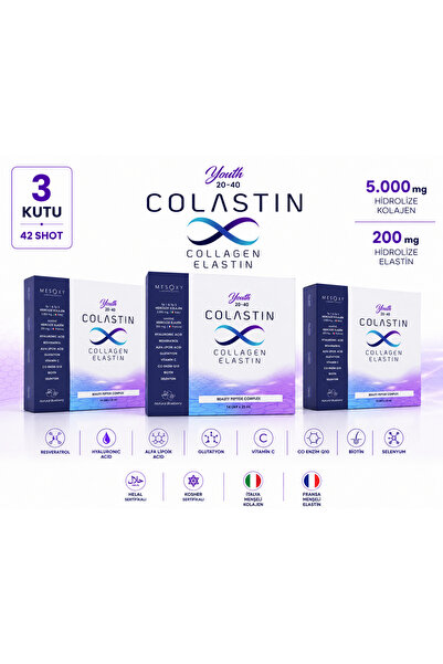 Colastin Youth Kolajen & Elastin X3