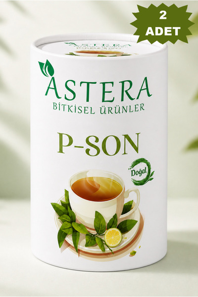 ASTERA 2 Adet * 100 Gr P-SON Çayı Karışımı Toz Kıvırcık Nane , Hayıt Tohumu ,...