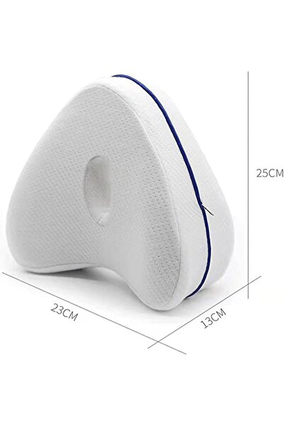 Arabest Memory Foam Knee Pillow for Side Sleepers, Leg Support Pillow for Bac...