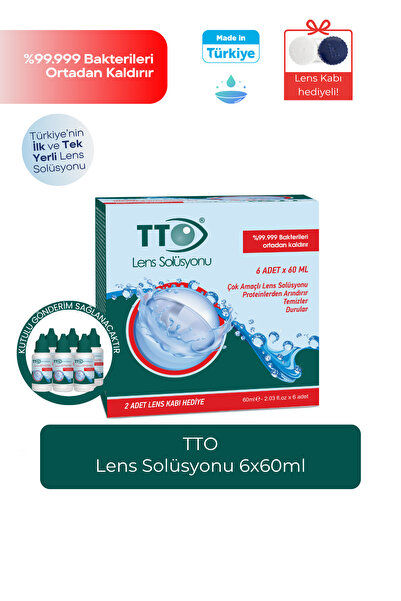 TTO Lens Solüsyonu 6×60 ml