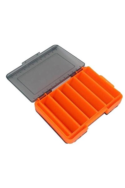 SHUFA Lure Box Çift Taraflı LRF Yem Kutusu 85mm - Turuncu