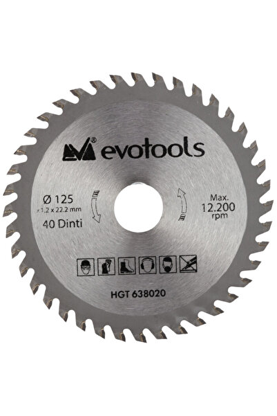 Evotools Lamă de ferăstrău circular Vidia Wood 30/235 mm 1,6 mm 40T 235 mm 30 mm