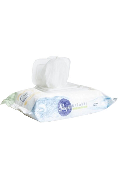 Sleepy Islak Havlu Mendil Pamuklu Yenidoğan Natural Bambu 40 Yaprak Tekli Pk