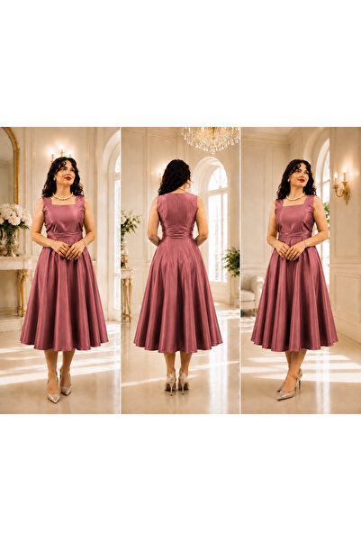 Butik AURA GÜL KURUSU ELBİSE