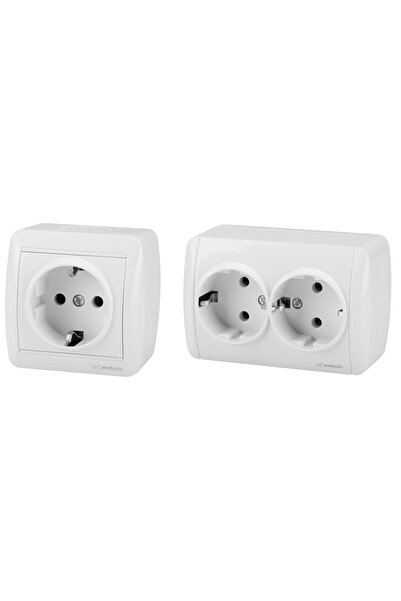 EvoTools Professional Schuko socket PT 2001 Double