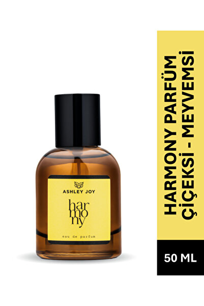 ASHLEY JOY Harmony Kadın Parfüm EDP 50 ML | Çiçeksi & Meyvemsi |Çilek, Ananas...