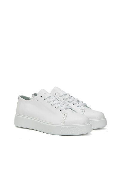 Network Beyaz Flother Kadın Deri Sneaker