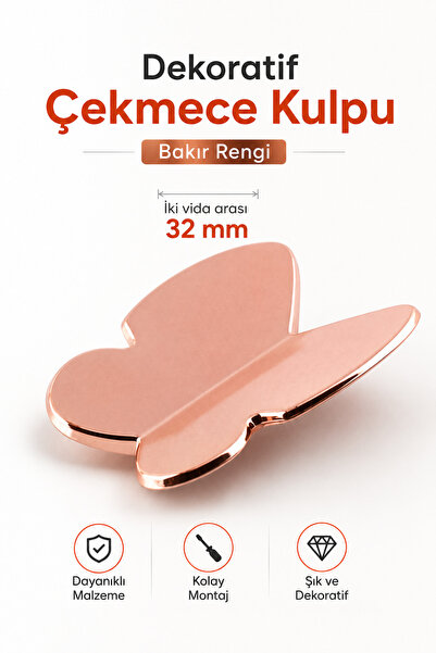 NZB Mobilya Çekmece Dolap Kapak Kulpu Kulbu Çocuk Bebek Genç Odası Plastik Ba...