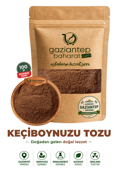Gaziantep Baharat Keçiboynuzu Harnup Öğütülmüş 100 gr