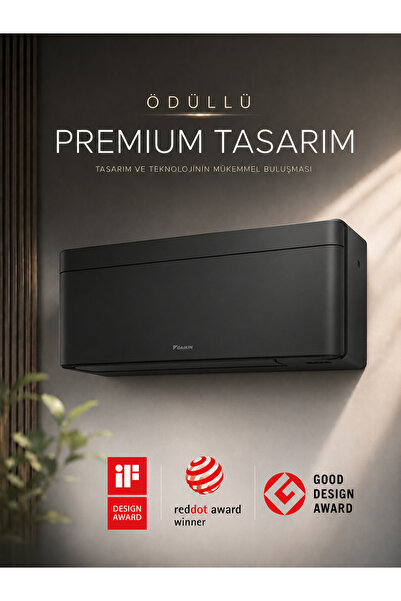 Daikin Stylish FTXA35CB 12000 BTU A+++ Wi-Fi Inverter Klima R32 Montaj Dahil