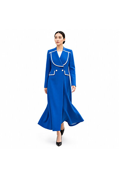 Dakakeen Concept Blue Abaya by Malmas Designer – Elegant High-Quality Abaya f...