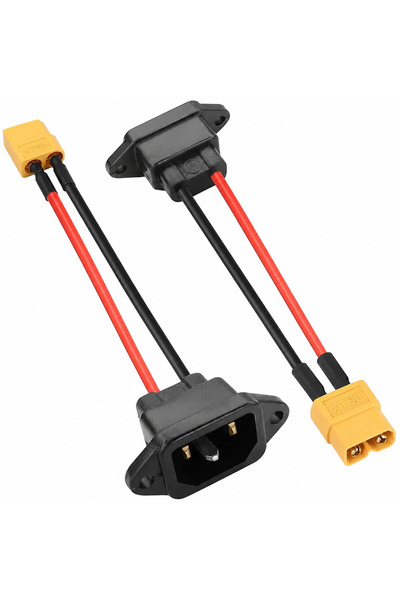 Volta VSM Batarya Akü Kablosu XT60 - C7 Power Soket Dönüştürücü Kablo - Bisik...