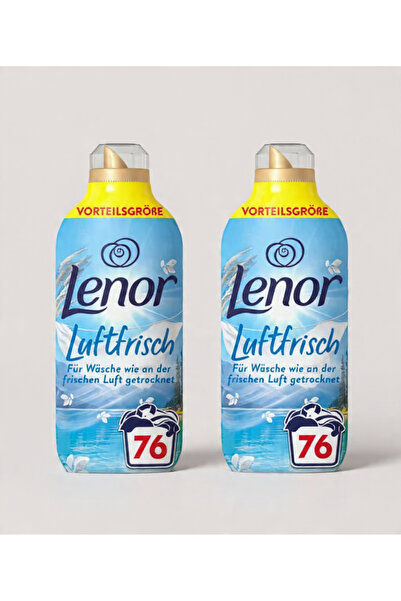 lenor LENOT ÇAMAŞIR YUMUŞATICISI 76 YIKAMA 2 Lİ KAMPANYALI