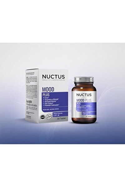 Nuctus Mood Plus 30 TABLET - Enerji, Yorugunluk Ve Bitkinlik, Hormonal Aktivite,