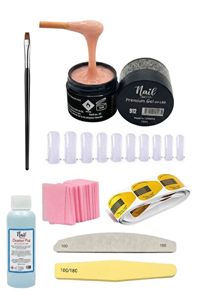 Nail Master Protez Tırnak Uv Jel Seti 912