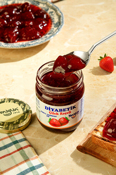 Yenigün Diyabetik Çilek Reçeli 250 gr