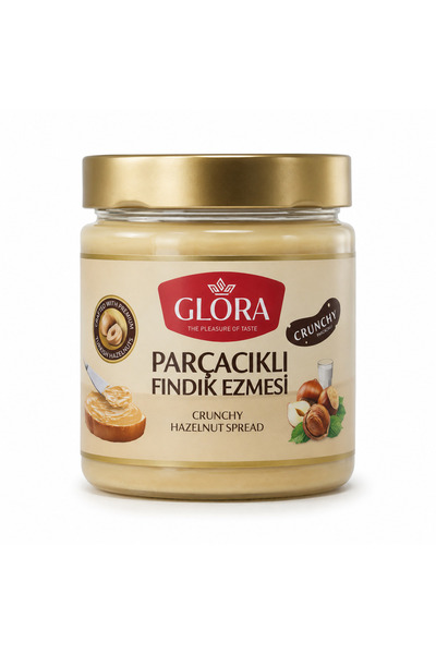 Glora Parçacıklı Fındık Ezmesi 200gr