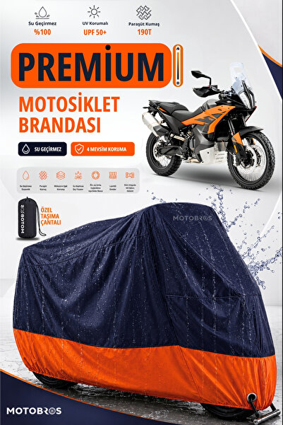 Motobros Ktm Adventure Compatible Parachute Tarpaulin (with Connection Buckle...
