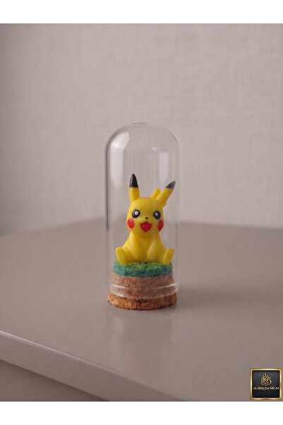 Burq Design Pokemon Pikachu 8x3cm Mini Hediyelik Figür