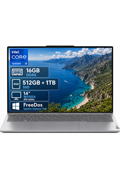 LENOVO ThinkBook 14 21SG00L8TX-01 i5-13420H 16GB DDR5 512GB+1TB SSD WUXGA 14"...