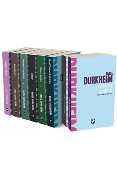 Cem Yayınevi Emile Durkheim Seti (8 Kitap Takım)