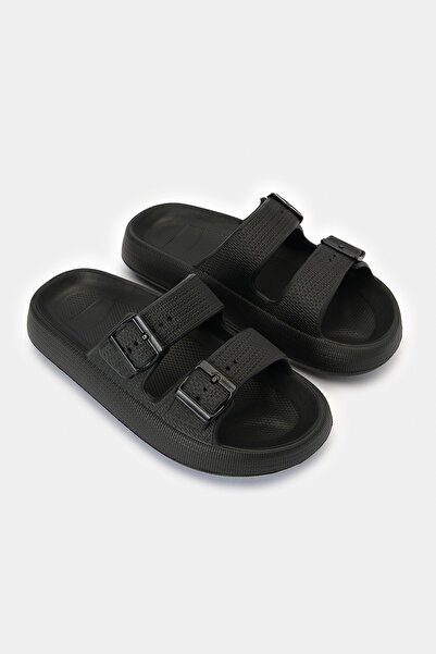 Penti Men's Brad Black Slippers