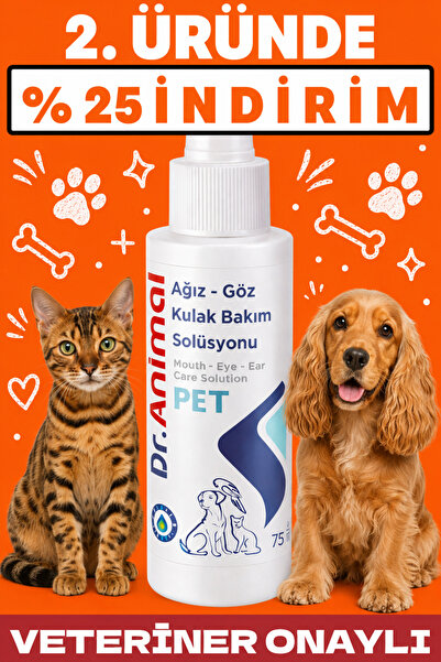 Dr. Animal Dr.Animal 75 ml - yara bakım-kedi köpek için göz bakım- kulak bakı...