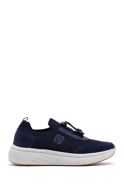 Derimod Zero Erkek Lacivert Kalın Tabanlı Kumaş Sneaker 25SFD69506F