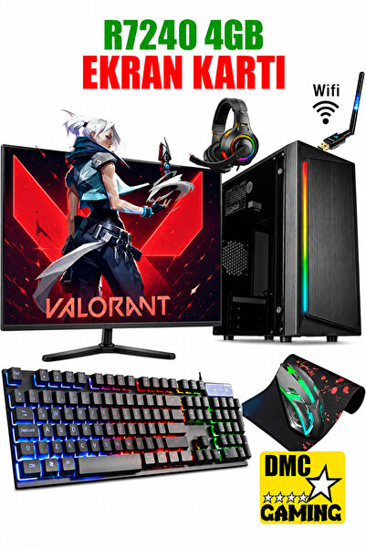 Dmc N155x I5 2400 16gb Ram,256gb Ssd,4gb R7240 128bit,19''monitör Masaüstü Oy...