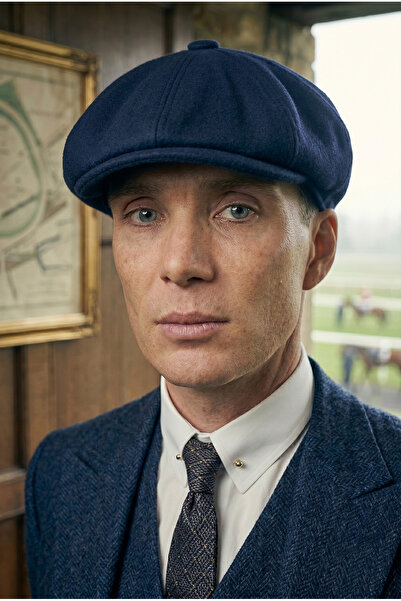 Takı Dükkanı Ανδρικό καπέλο Peaky Blinders Driver από κασμίρ, μπερέ, φόρτρ, σ...