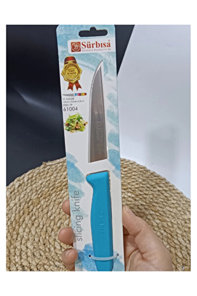 Sürbisa Sürmene 61004 Mutfak Bıçağı (9,50 Cm) Turkuaz