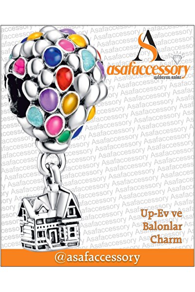 asaf Yukarı bak up ev charm |asafaccessory